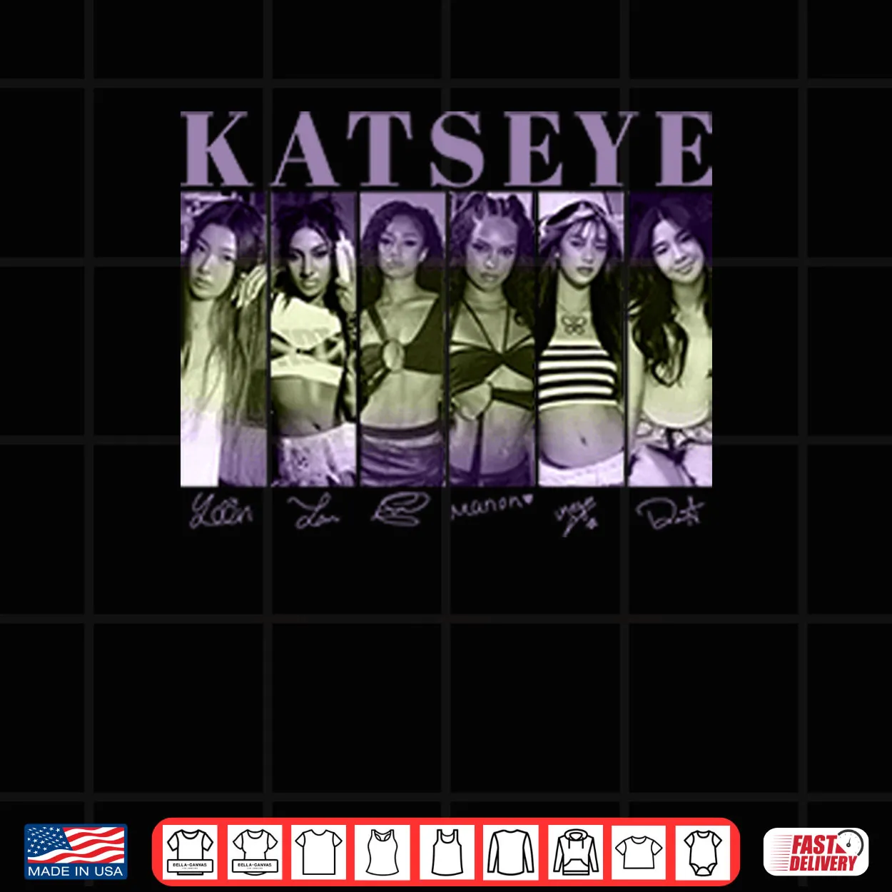 Katseye Music Shirt Katseye Music Shirt