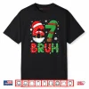 Bruh 67 Six Seven 6 7 Meme Christmas Boys Santa Elf Shirt