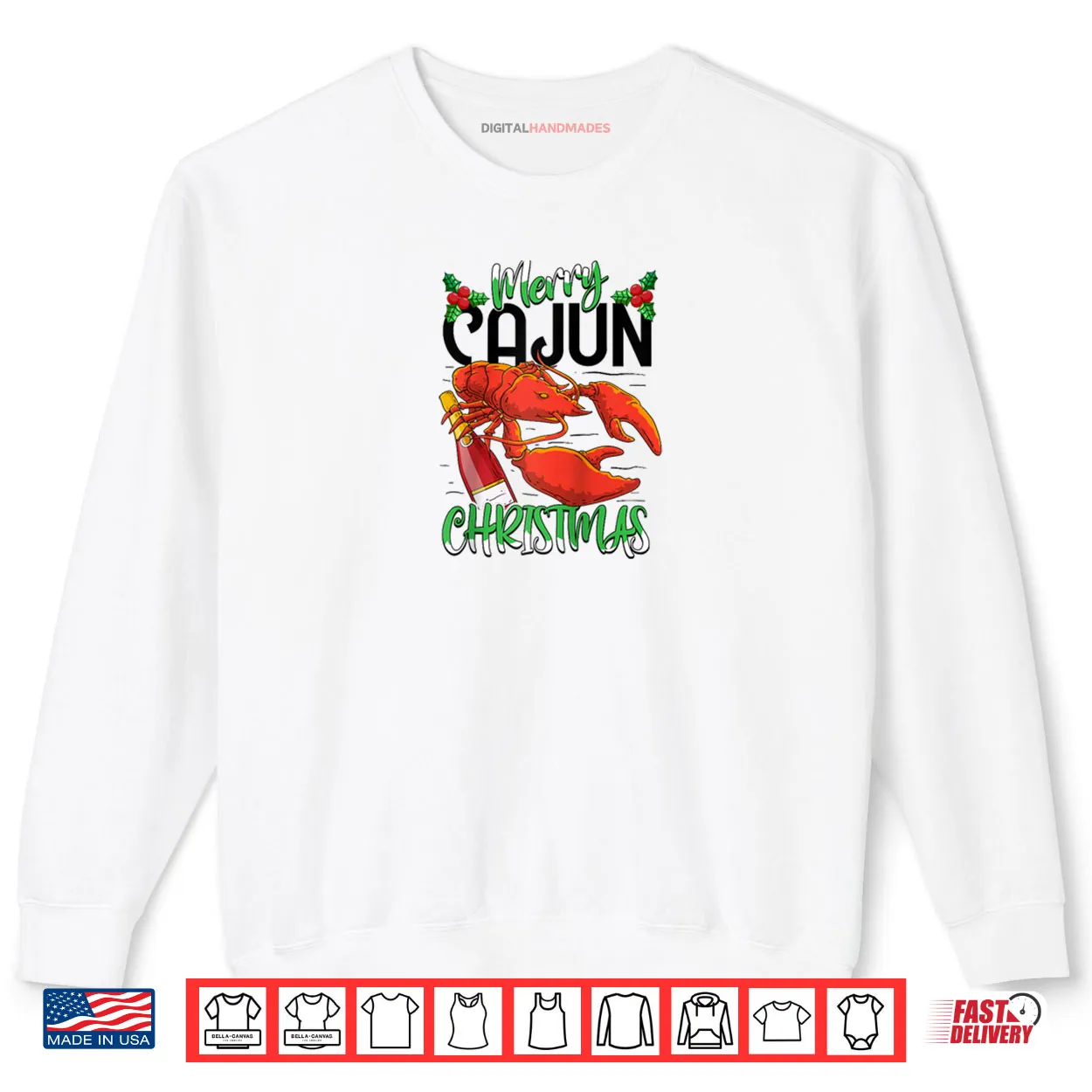 Merry Cajun Christmas Louisiana New Orleans Xmas Holiday Raglan Shirt Merry Cajun Christmas Louisiana New Orleans Xmas Holiday Raglan Shirt