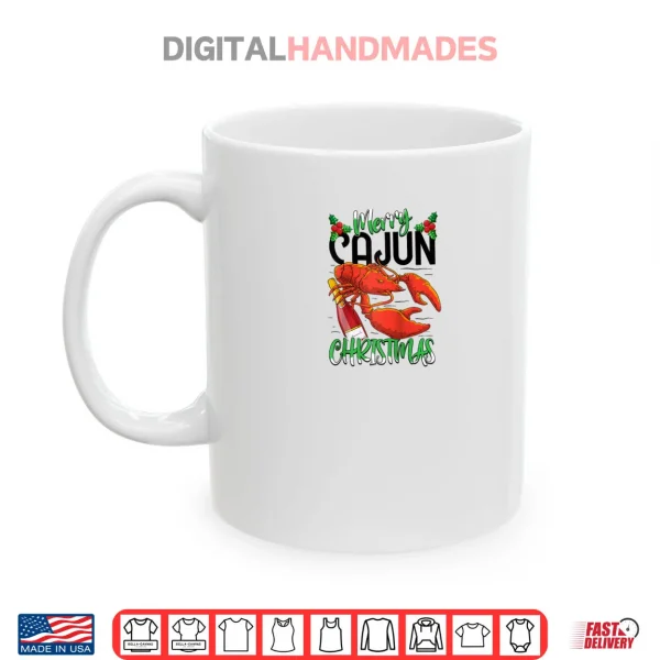 Merry Cajun Christmas Louisiana New Orleans Xmas Holiday Raglan Shirt 3 Mug Merry Cajun Christmas Louisiana New Orleans Xmas Holiday Raglan Shirt