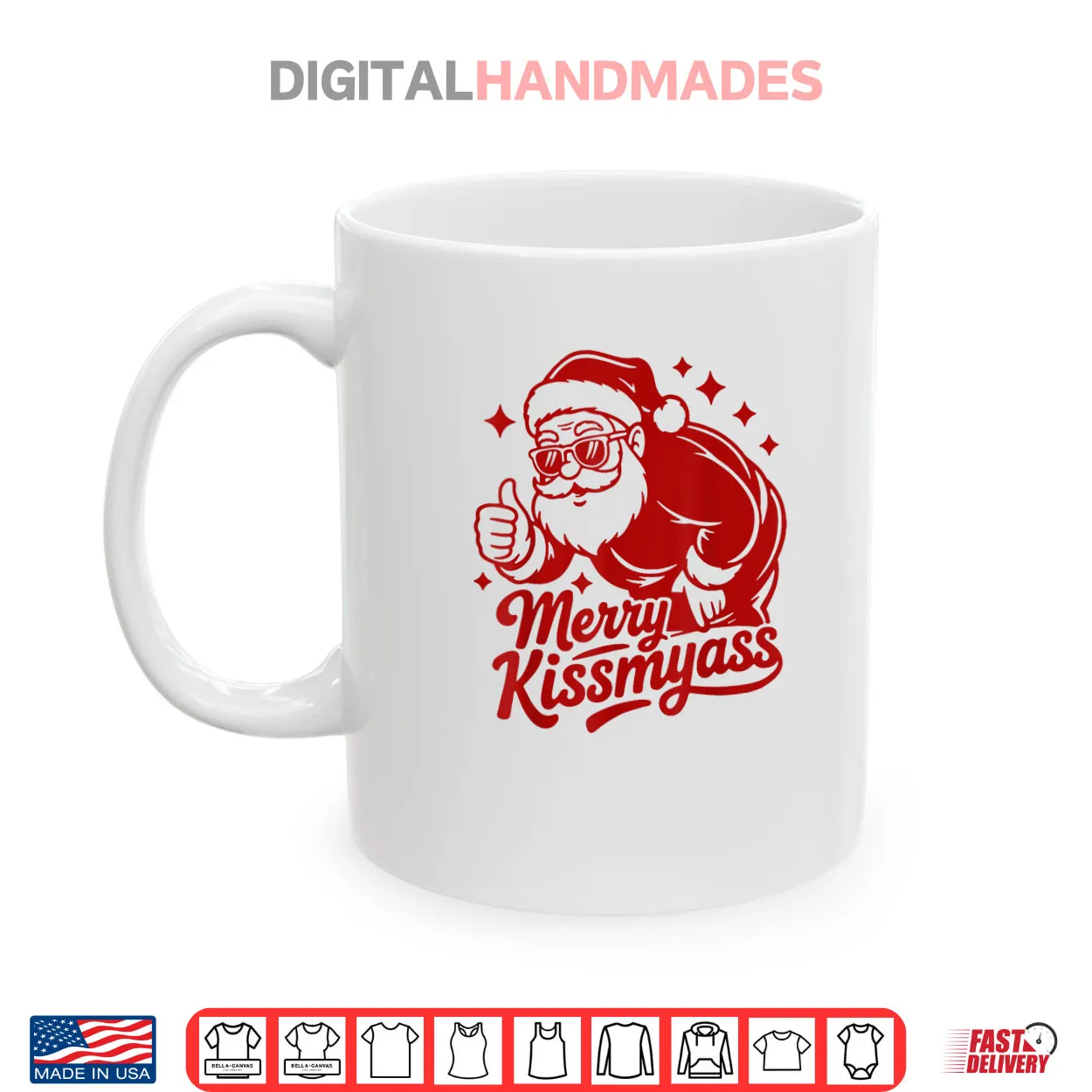 Merry KissMyAss X Xmas Santa Sunglasses Christmas Shirt Merry KissMyAss X Xmas Santa Sunglasses Christmas Shirt