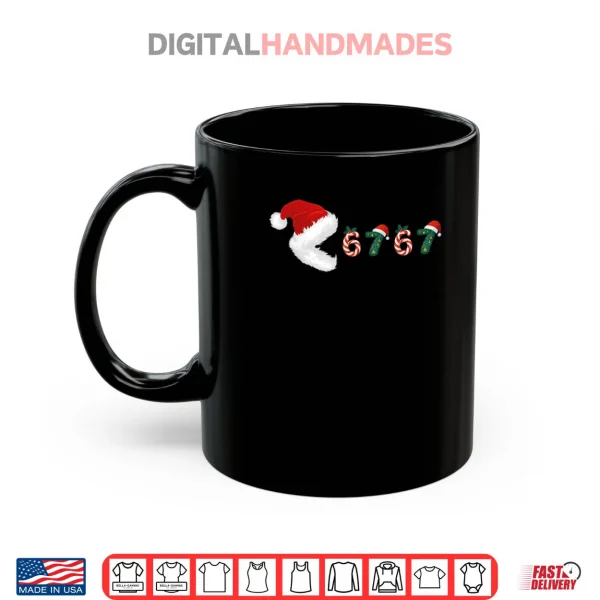 Mug Merry Christmas Pajamas Eating 67 Meme Six Seven Shirt
