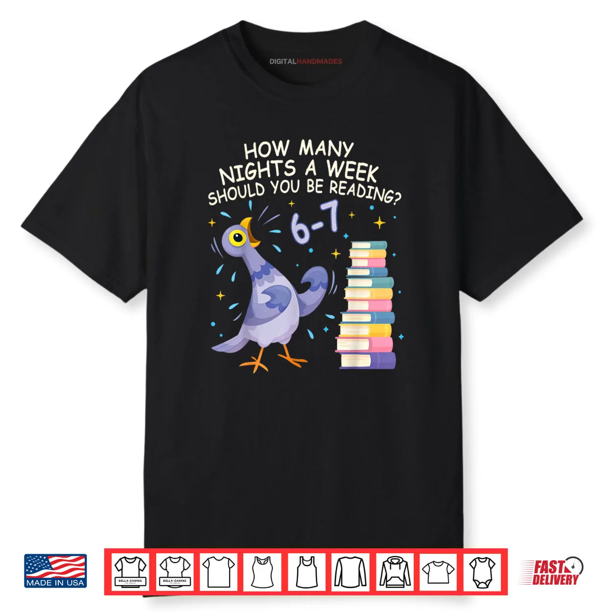 How Many Nights a Week Should You be Reading 6–7 Shirt How Many Nights a Week Should You be Reading 6–7 Shirt