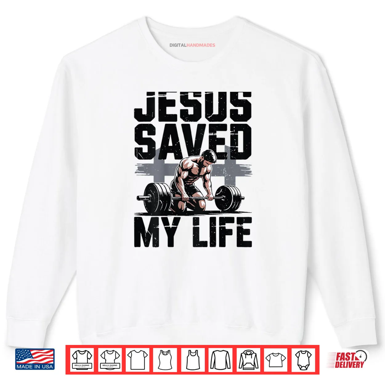 Christian Gym Christ Jesus Saved My Life Workout God Muscle Shirt Christian Gym Christ Jesus Saved My Life Workout God Muscle Shirt